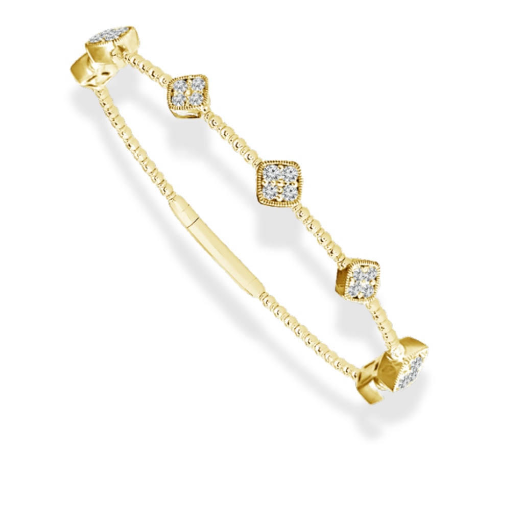 Diamond & Gold Bracelet