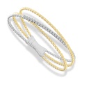 Two Tone Flexible Bracelet