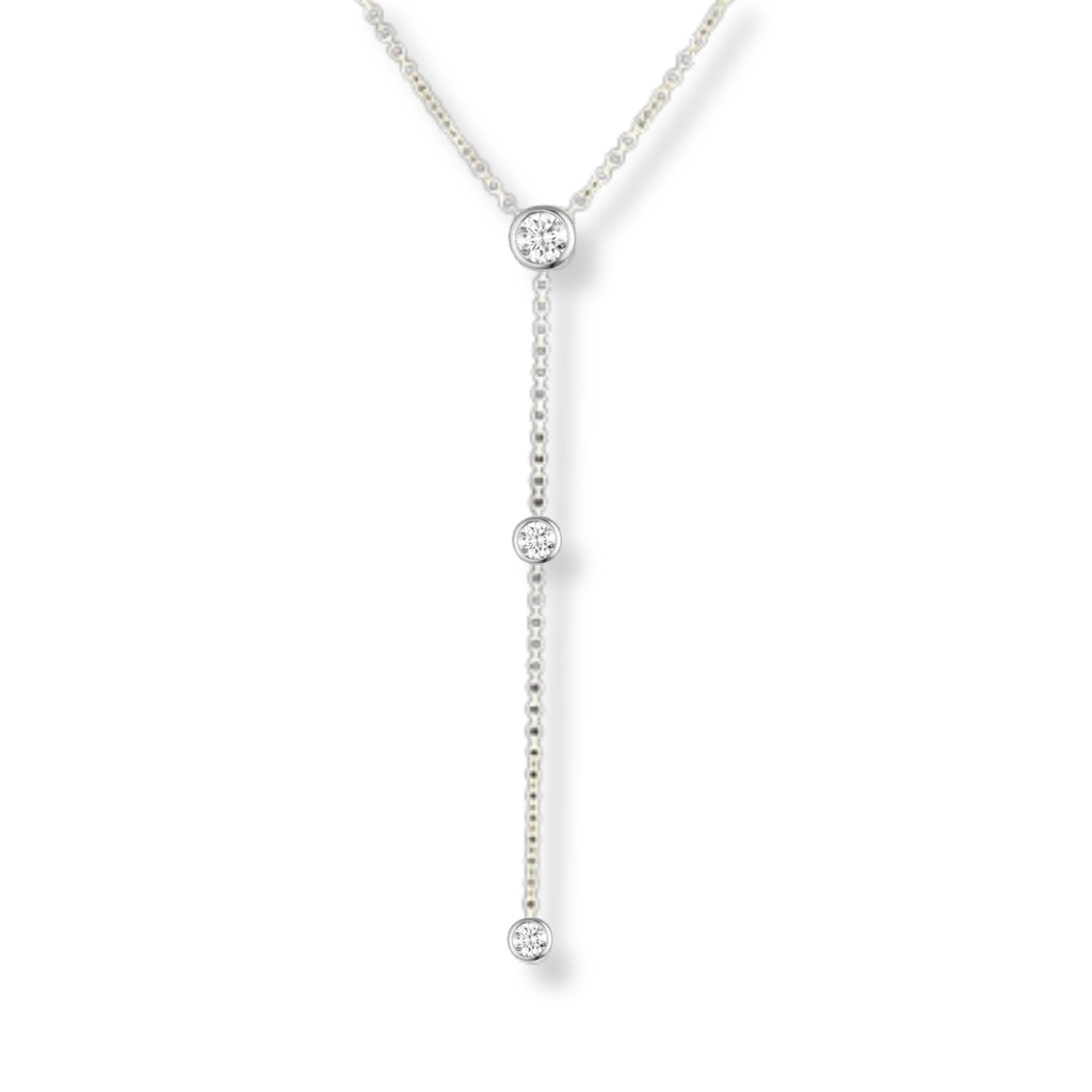 Lariat Diamond Necklace