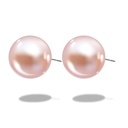 Pink Pearls Studs 6mm