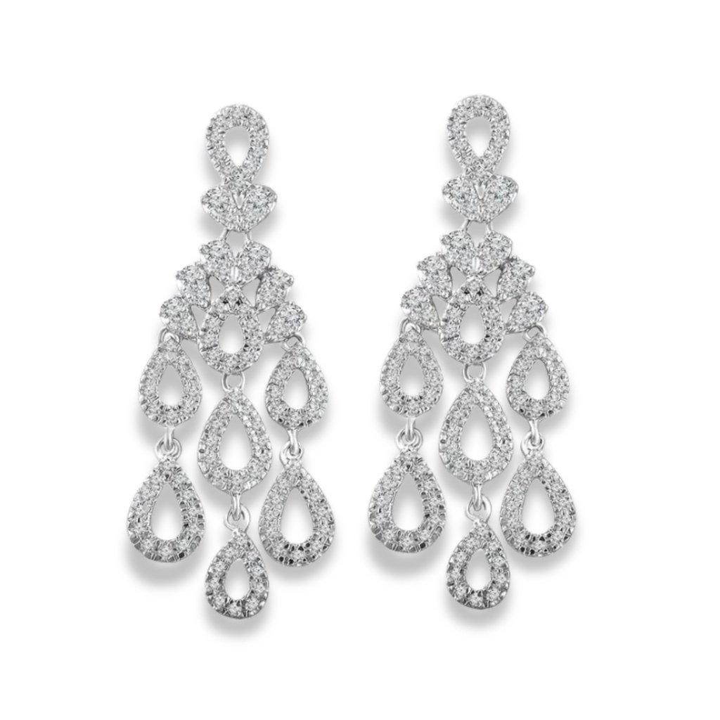 Chandlier Diamond Earrings