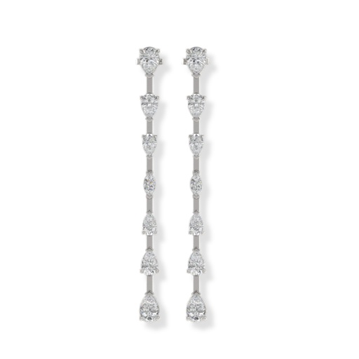 Diamond Dangle Earrings