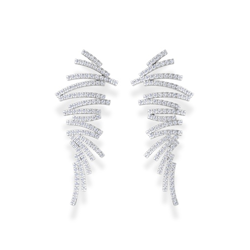 Diamond Drop Earrings 